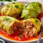 Stuffed Cabbage Rolls in Tomato Soup Recipe